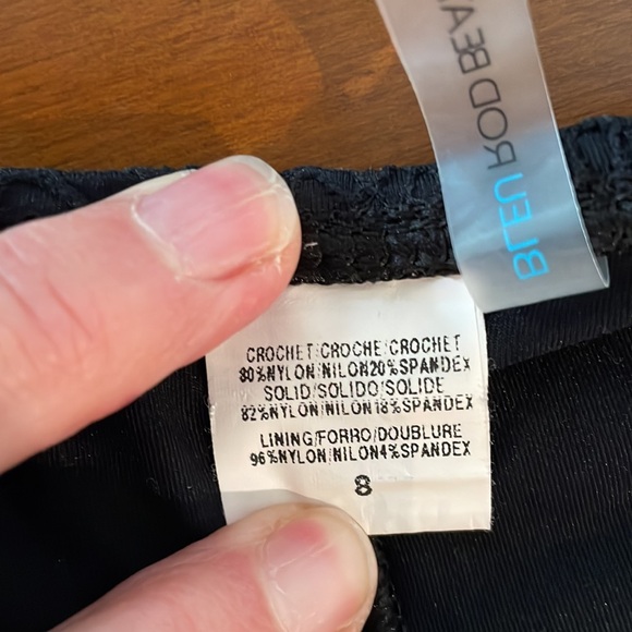 2 piece black Bathing suit - Picture 3 of 4